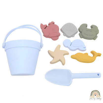 Kit Brinquedos De Praia em Silicone