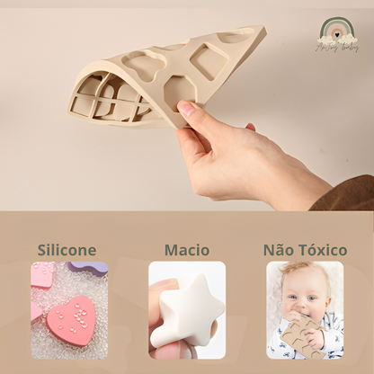 Encaixe Geométrico Montessori : Silicone