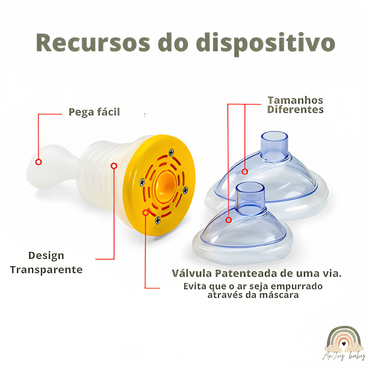 Dispositivo de Emergência de Engasgamento Sufocação Aprovado ANVISA