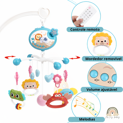 Carrossel Musical para Berço : Chocalhos e Controle Remoto