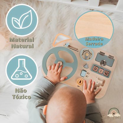 Placa de Atividades Sensoriais : Direção : Montessori